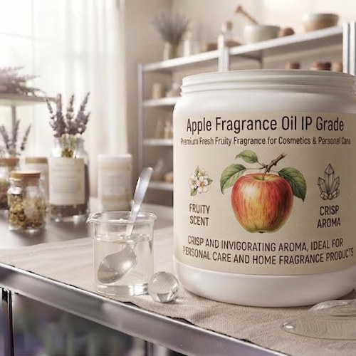 Apple Fragrance Oil IP Grade – Premium Fresh Fruity Fragrance for Cosmetics & Personal Care bulk wholesale