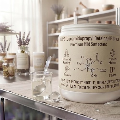CAPB (Cocamidopropyl Betaine) IP Grade – Premium Mild Surfactant wholesale supplier