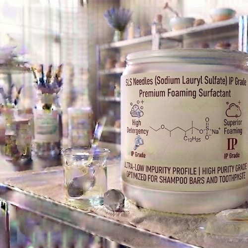 SLS Needles (Sodium Lauryl Sulfate) IP Grade – Premium Foaming Surfactant bulk wholesale